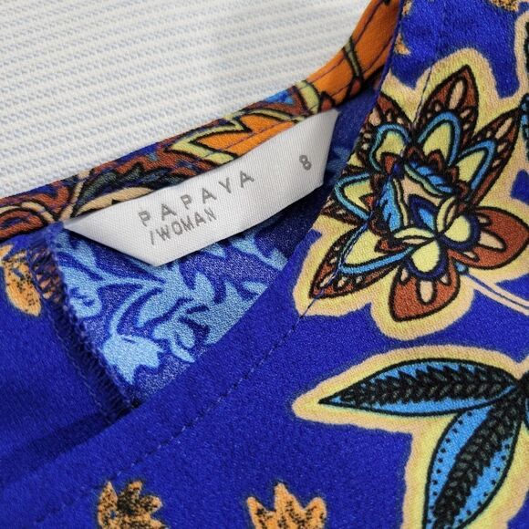 Papaya Floral Blouse   - Picture 4 of 5